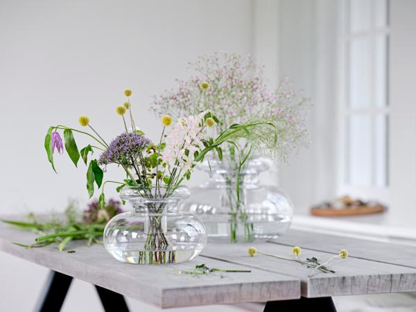 Zone Vase 31,7 x 33 cm i pure clear, Inu